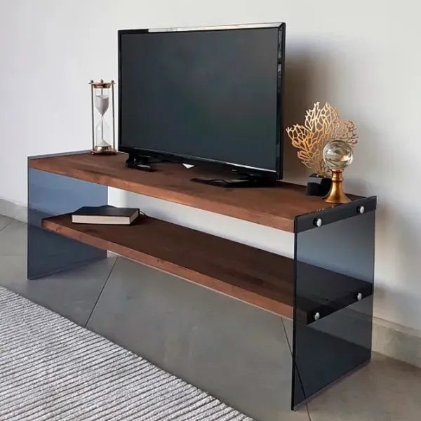 Комплекты ТВ-зона Trendy TV102 45 см x 35 см x 120 см / Коричневый photo 4