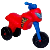 Bicicletă fără pedale Burak Toys Super Cross  / Red