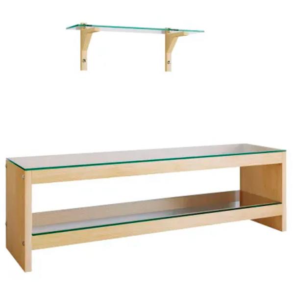 Комплекты ТВ-зона Trendy TV302 45 см x 40 см x 140 см / Дуб Сонома photo 1