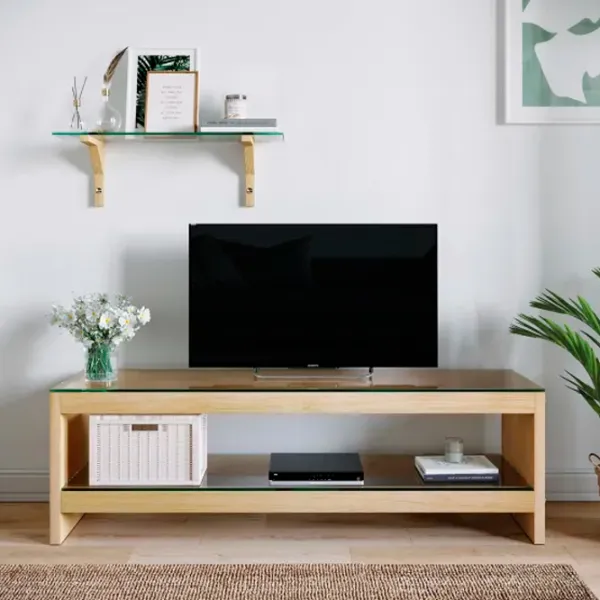 Комплекты ТВ-зона Trendy TV302 45 см x 40 см x 140 см / Дуб Сонома photo 3