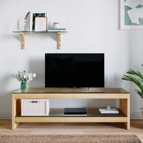 Комплекты ТВ-зона Trendy TV302 45 см x 40 см x 140 см / Дуб Сонома photo 3