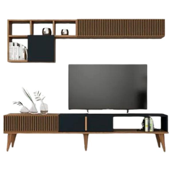 Комплекты ТВ-зона Trendy Milan 40 см x 35 см x 180 см / Antracit photo 1