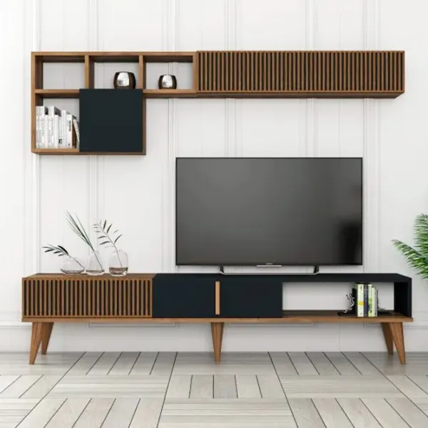 Комплекты ТВ-зона Trendy Milan 40 см x 35 см x 180 см / Antracit photo 2