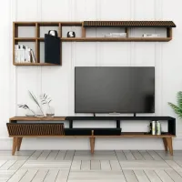 Комплекты ТВ-зона Trendy Milan 40 см x 35 см x 180 см / Antracit photo 3