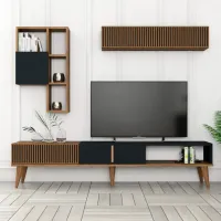 Комплекты ТВ-зона Trendy Milan 40 см x 35 см x 180 см / Antracit photo 4