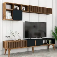 Комплекты ТВ-зона Trendy Milan 40 см x 35 см x 180 см / Antracit photo 5