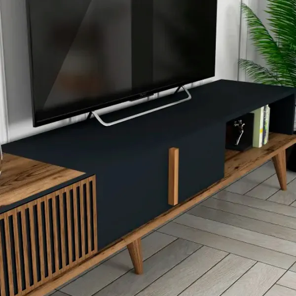 Комплекты ТВ-зона Trendy Milan 40 см x 35 см x 180 см / Antracit photo 7