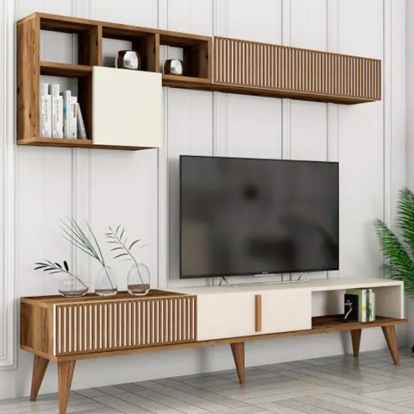 Seturi zona TV Trendy Milan 40 cm x 35 cm x 180 cm / Cream photo 4