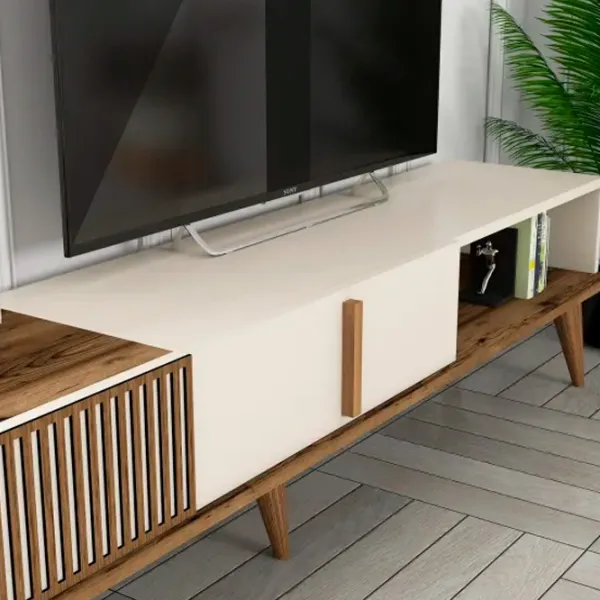 Seturi zona TV Trendy Milan 40 cm x 35 cm x 180 cm / Cream photo 7