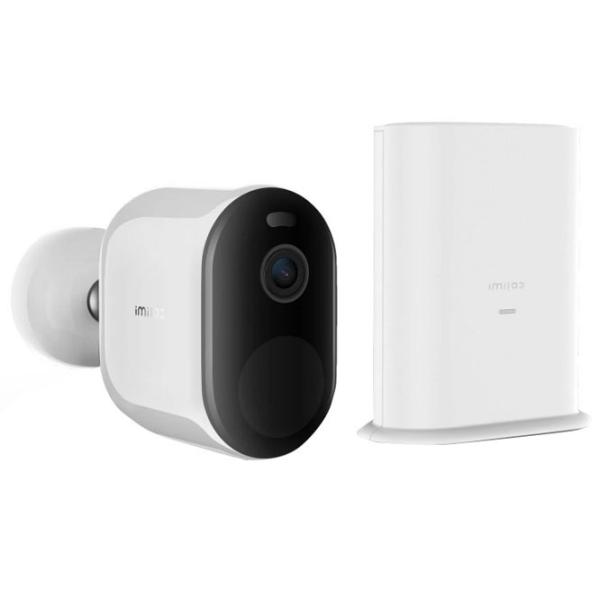 Камера видеонаблюдения IMILAB Outdoor EC4 + Gateway Беспроводные/ Белый photo 4