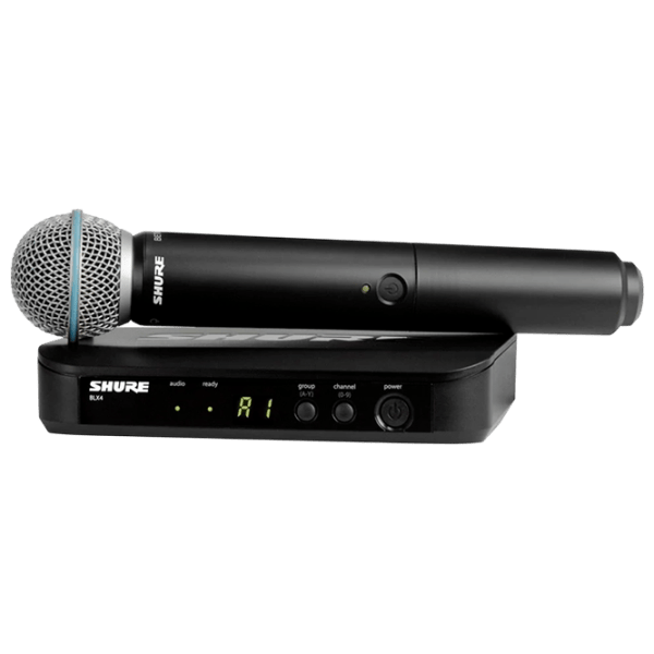 Микрофон Shure BLX24/B58 H8E Черный photo 4