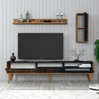 Seturi zona TV Trendy Valensiya 35 cm x 45 cm x 180 cm / Antracit photo 2