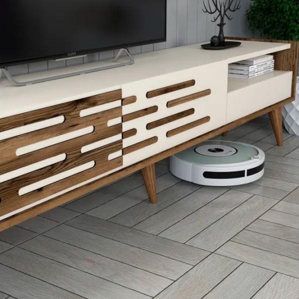 Комплекты ТВ-зона Trendy Valensiya 35 см x 45 см x 180 см / Кремовый photo 5