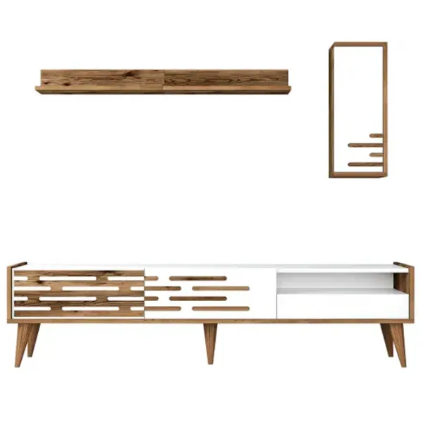 Комплекты ТВ-зона Trendy Valensiya 35 см x 45 см x 180 см / Белый photo 1