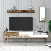 Комплекты ТВ-зона Trendy Valensiya 35 см x 45 см x 180 см / Белый photo 2