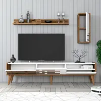 Комплекты ТВ-зона Trendy Valensiya 35 см x 45 см x 180 см / Белый photo 3