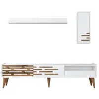 Seturi zona TV Trendy Valensiya 35 cm x 45 cm x 180 cm / White