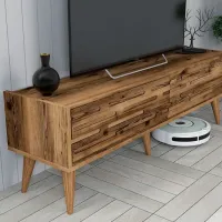 Seturi zona TV Trendy Valensiya 35 cm x 45 cm x 140 cm / Brown photo 5