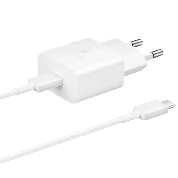 Сетевое зарядное устройство Samsung EP-T1510 2 A / Белый photo 1