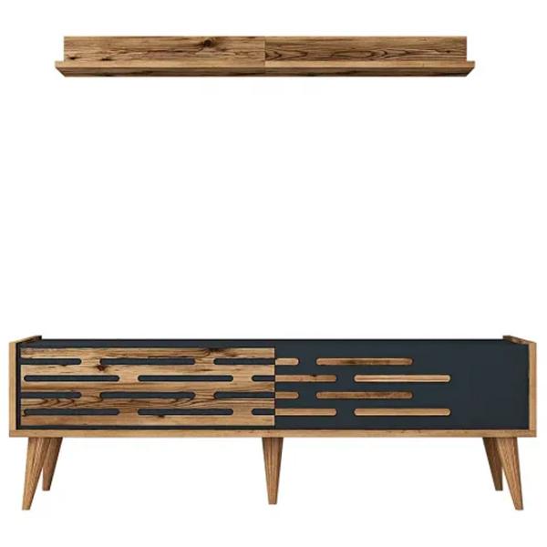 Комплекты ТВ-зона Trendy Valensiya 35 см x 45 см x 140 см / Antracit photo 1