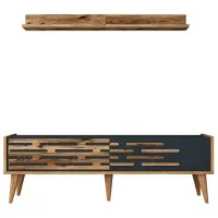 Комплекты ТВ-зона Trendy Valensiya 35 см x 45 см x 140 см / Antracit