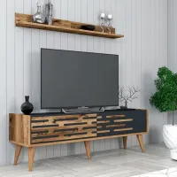 Комплекты ТВ-зона Trendy Valensiya 35 см x 45 см x 140 см / Antracit photo 2