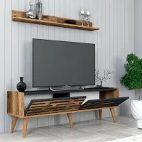 Комплекты ТВ-зона Trendy Valensiya 35 см x 45 см x 140 см / Antracit photo 4
