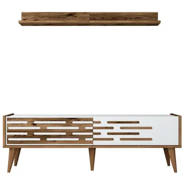 Комплекты ТВ-зона Trendy Valensiya 35 см x 45 см x 140 см / Белый photo 1