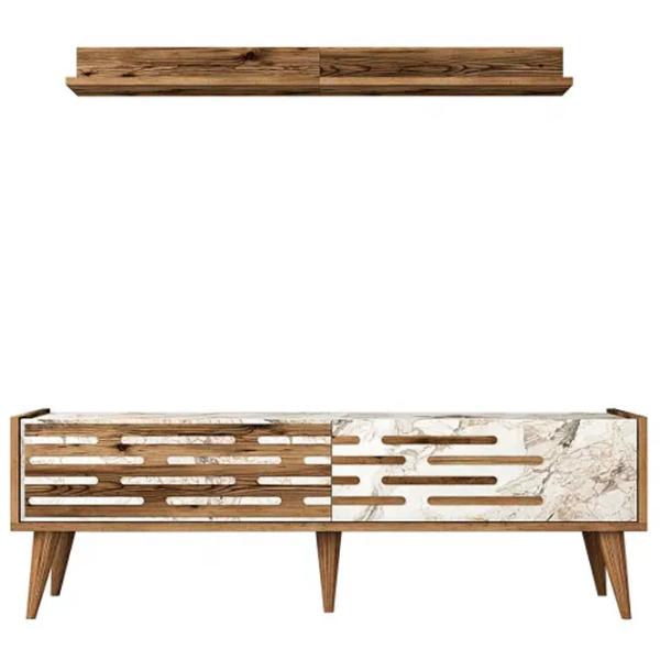 Комплекты ТВ-зона Trendy Valensiya 35 см x 45 см x 140 см / Белый photo 1