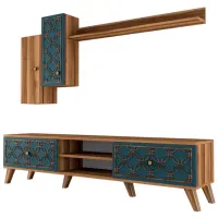 Комплекты ТВ-зона Trendy Clasa S 44 см x 35 см x 180 см / Коричневый