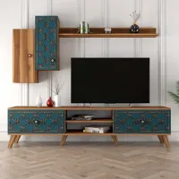 Seturi zona TV Trendy Clasa S 44 cm x 35 cm x 180 cm / Brown photo 2