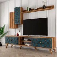 Seturi zona TV Trendy Clasa S 44 cm x 35 cm x 180 cm / Brown photo 3