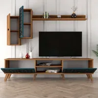 Seturi zona TV Trendy Clasa S 44 cm x 35 cm x 180 cm / Brown photo 4