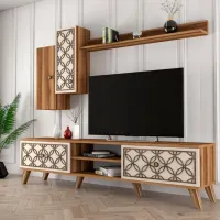 Комплекты ТВ-зона Trendy Clasa S 44 см x 35 см x 180 см / Коричневый photo 3
