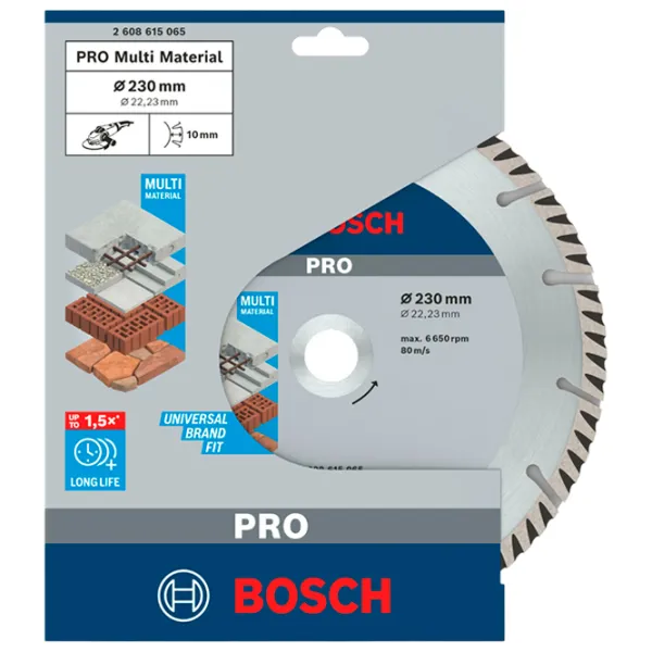 Алмазный отрезной диск Bosch 2608615065  photo 2