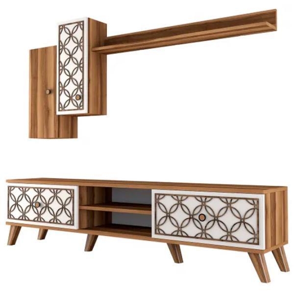 Комплекты ТВ-зона Trendy Clasa S 44 см x 35 см x 180 см / Коричневый photo 1
