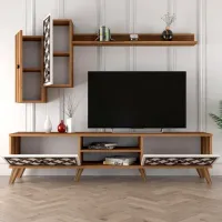 Seturi zona TV Trendy Clasa S 44 cm x 35 cm x 180 cm / Brown photo 4