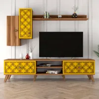 Seturi zona TV Trendy Clasa S 44 cm x 35 cm x 180 cm / Brown photo 2
