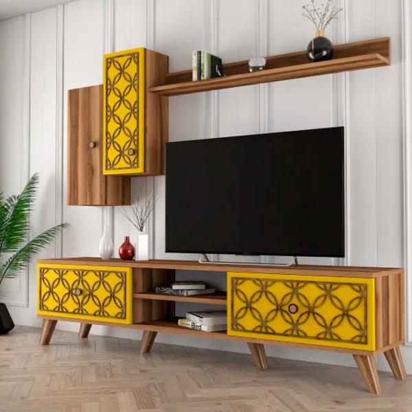 Seturi zona TV Trendy Clasa S 44 cm x 35 cm x 180 cm / Brown photo 3