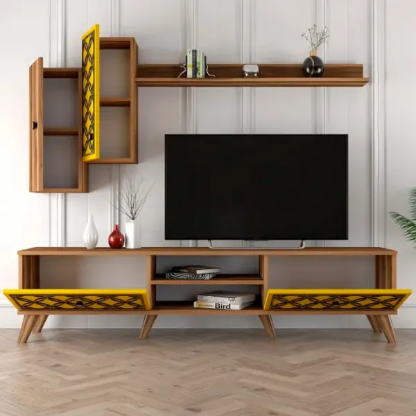 Seturi zona TV Trendy Clasa S 44 cm x 35 cm x 180 cm / Brown photo 4