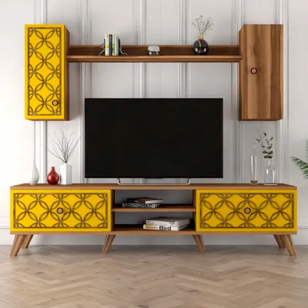 Seturi zona TV Trendy Clasa S 44 cm x 35 cm x 180 cm / Brown photo 5