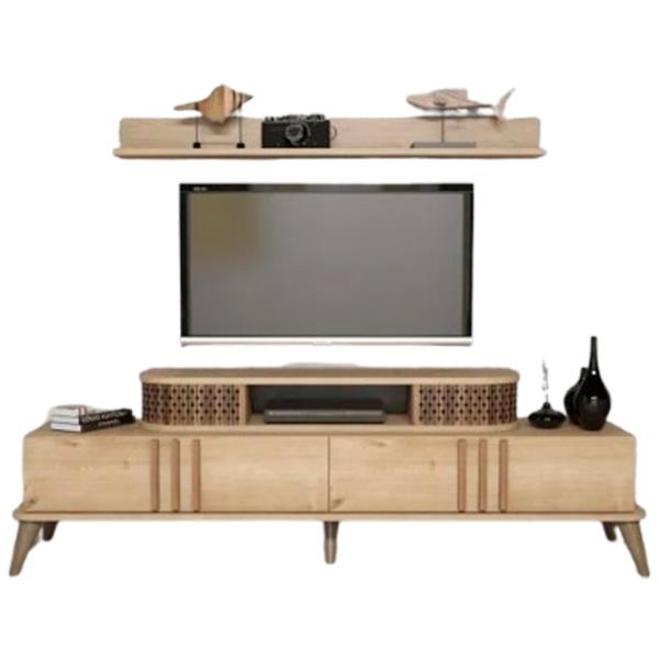 Комплекты ТВ-зона Trendy Eylul 51.6 см x 39 см x 168 см / Дуб Сонома photo 1