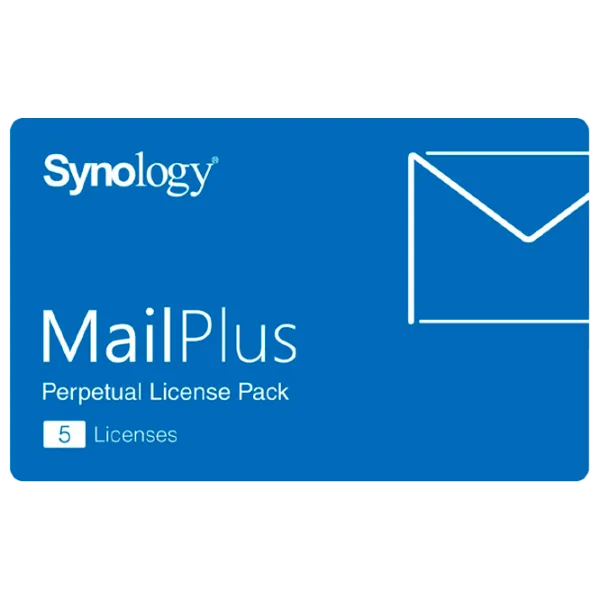 Пакет лицензий Synology MailPlus 5 X86/X64  / Карточка photo 1