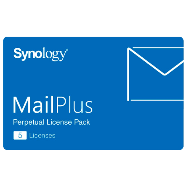 Пакет лицензий Synology MailPlus 5 X86/X64  / Карточка photo 1