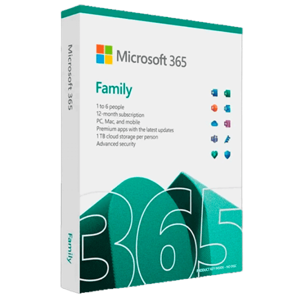 Microsoft Office Microsoft Family Russian Sub1YR Central X86/X64 5 / Card photo 1