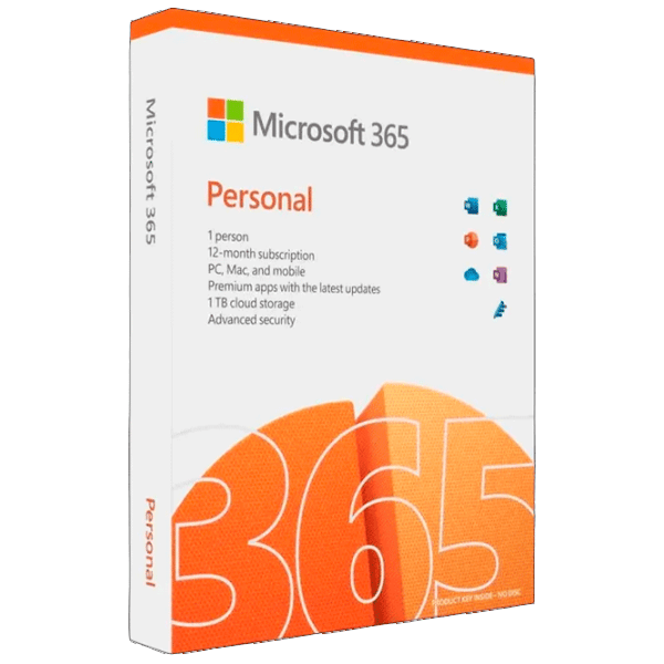 Microsoft Office Microsoft PERSONAL English SUBS 1YR CENTRAL X86/X64 5 / Card photo 1