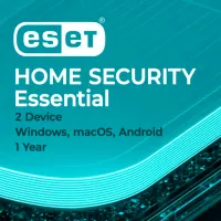 Antivirus ESET Home Security ESSENTIAL 1 year for 2 dev X86/X64 2 Devices / Card
