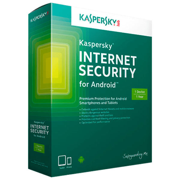 Antivirus KASPERSKY Internet Security (KIS) Android  1 Device / Card photo 1