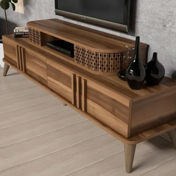Seturi zona TV Trendy Eylul 51.6 cm x 39 cm x 168 cm / Brown photo 5