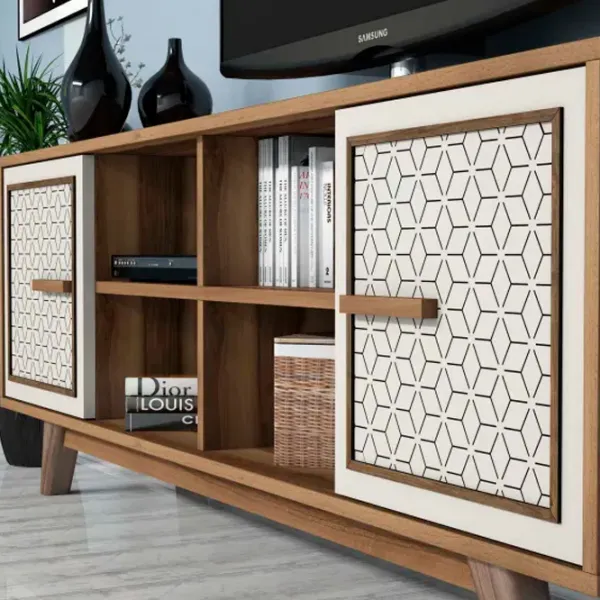 Комплекты ТВ-зона Trendy Ayla 56.2 см x 35 см x 160 см / Коричневый photo 4